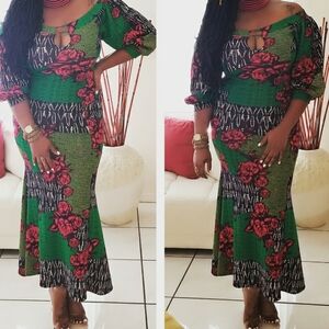 Gently worn (few hours) printed dress